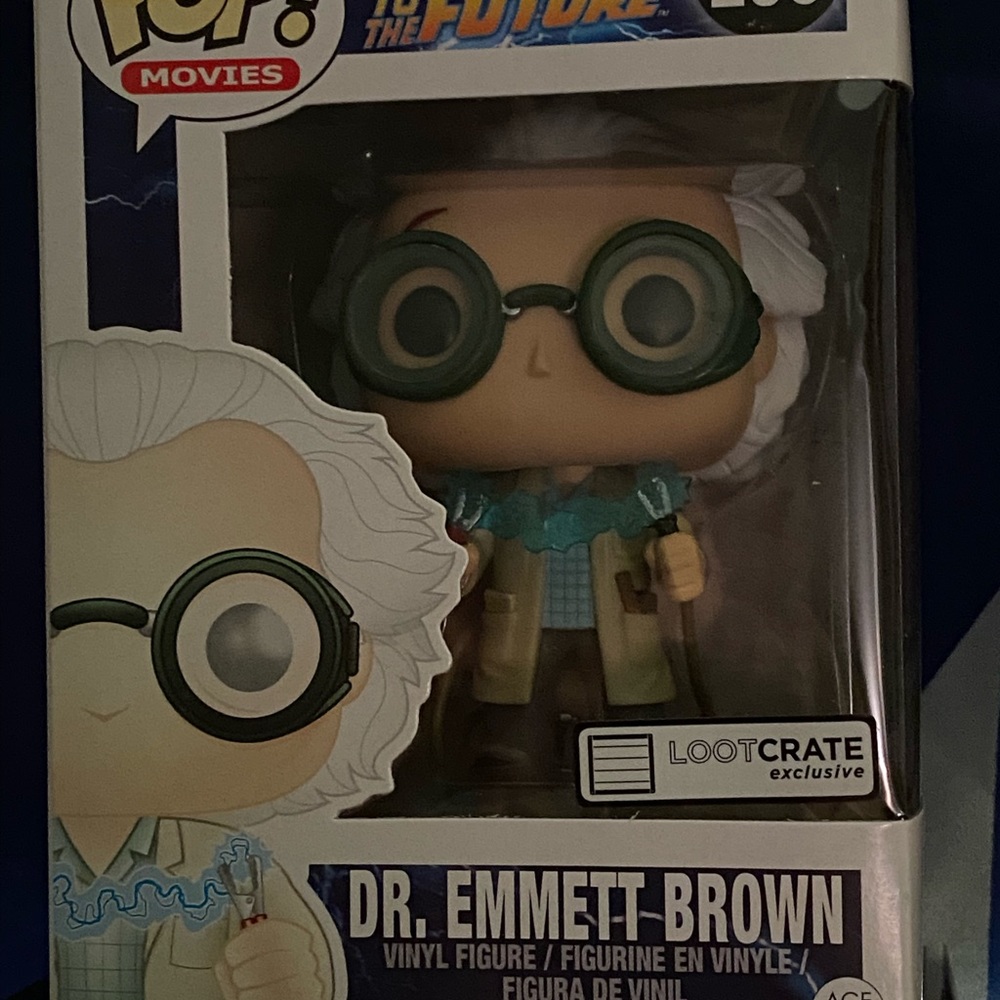 Back To The Future Dr. Emmett Brown #236 Loot Crate Exclusive